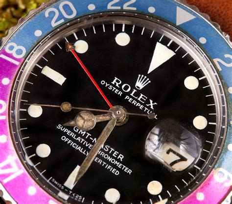 1979 rolex gmt master dial history|rolex gmt master 1675.